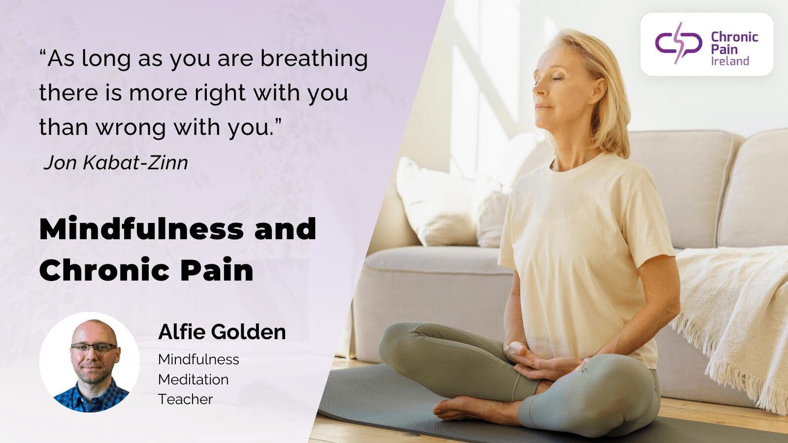 Guided Mindfulness & Meditation for chronic pain